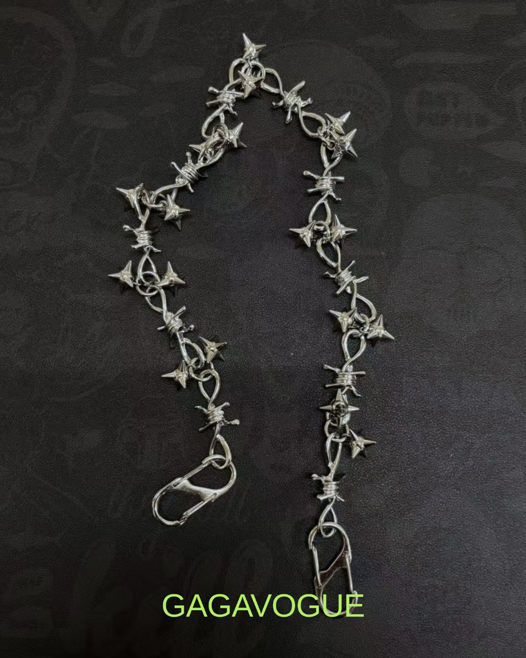 GAGAVOGUE BARBED STAR WAIST CHAIN