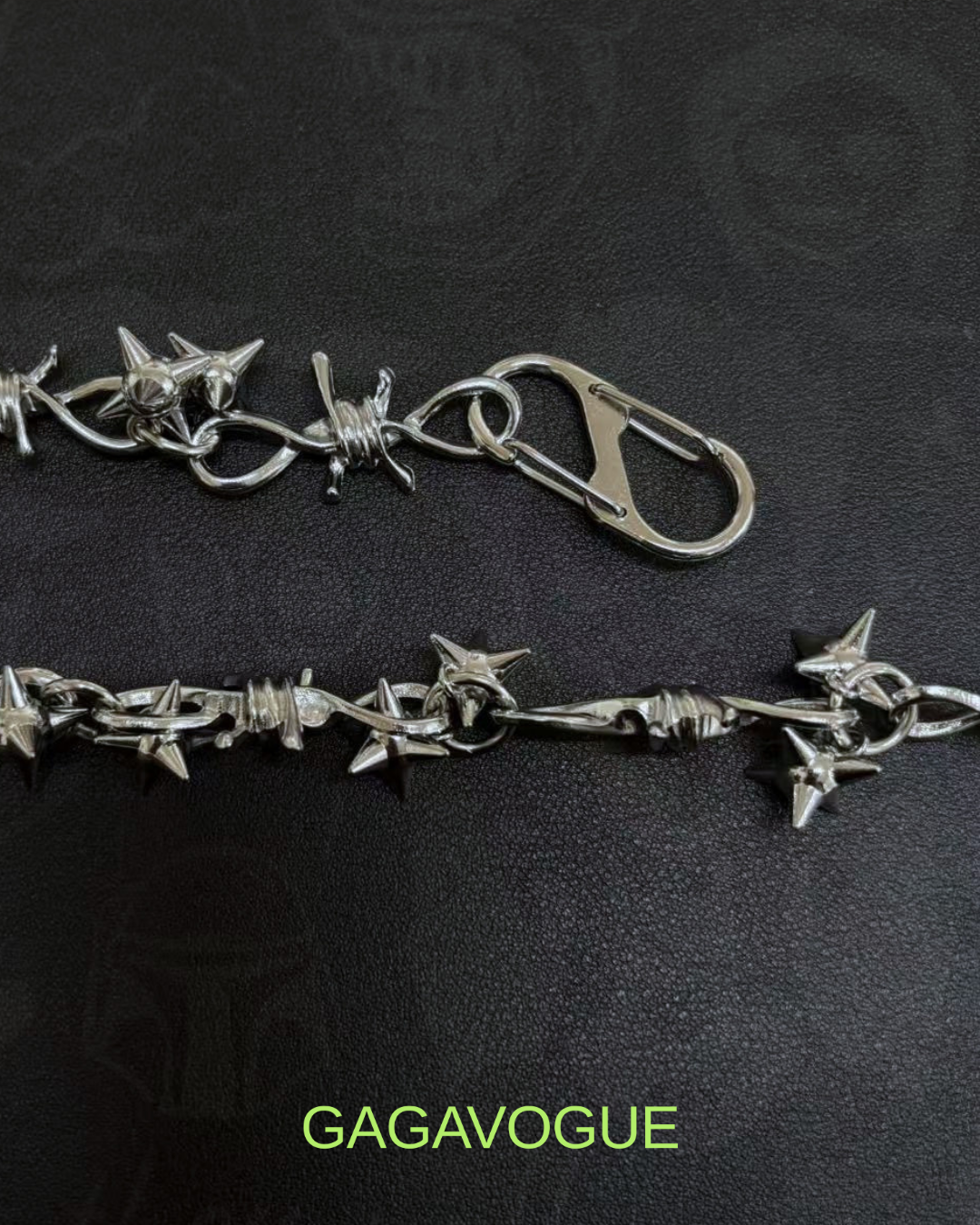 GAGAVOGUE BARBED STAR WAIST CHAIN