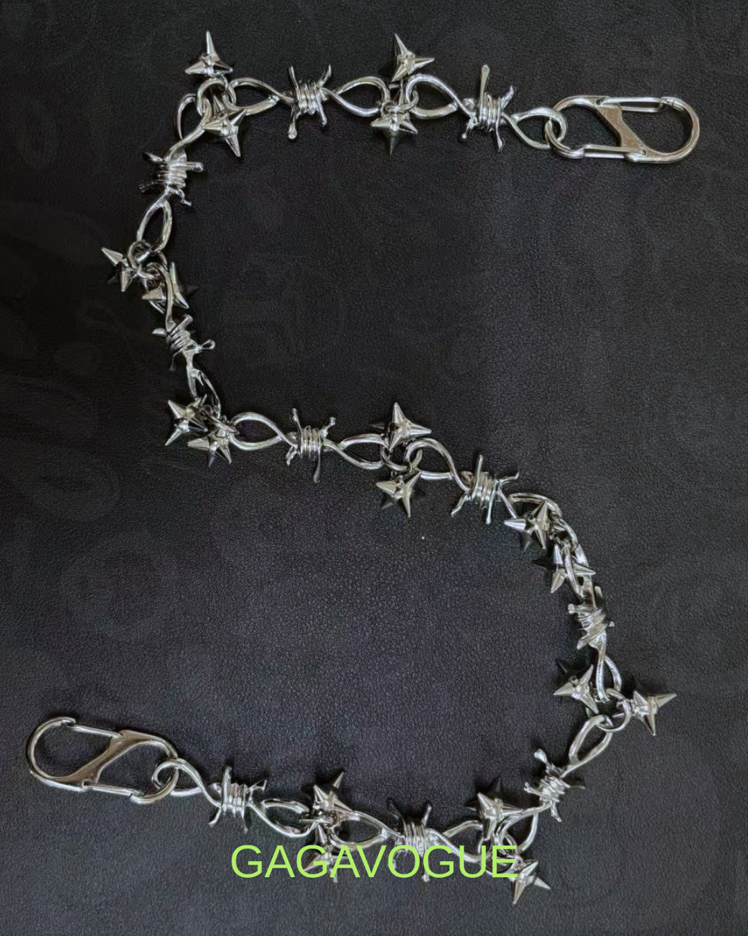 GAGAVOGUE BARBED STAR WAIST CHAIN