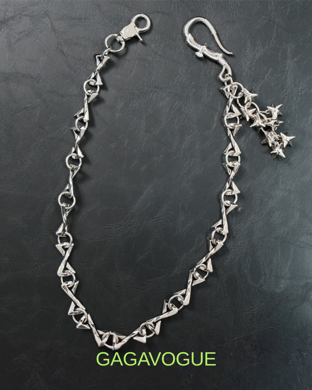 GAGAVOGUE STAR THORN SPIKE CHAIN