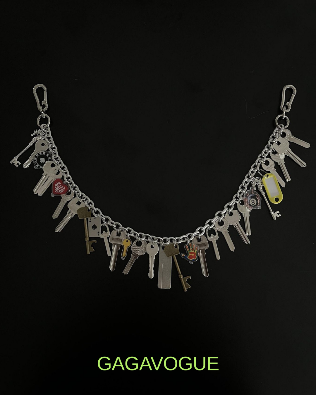 GAGAVOGUE MULTI KEYCHAIN PANTS CHAIN