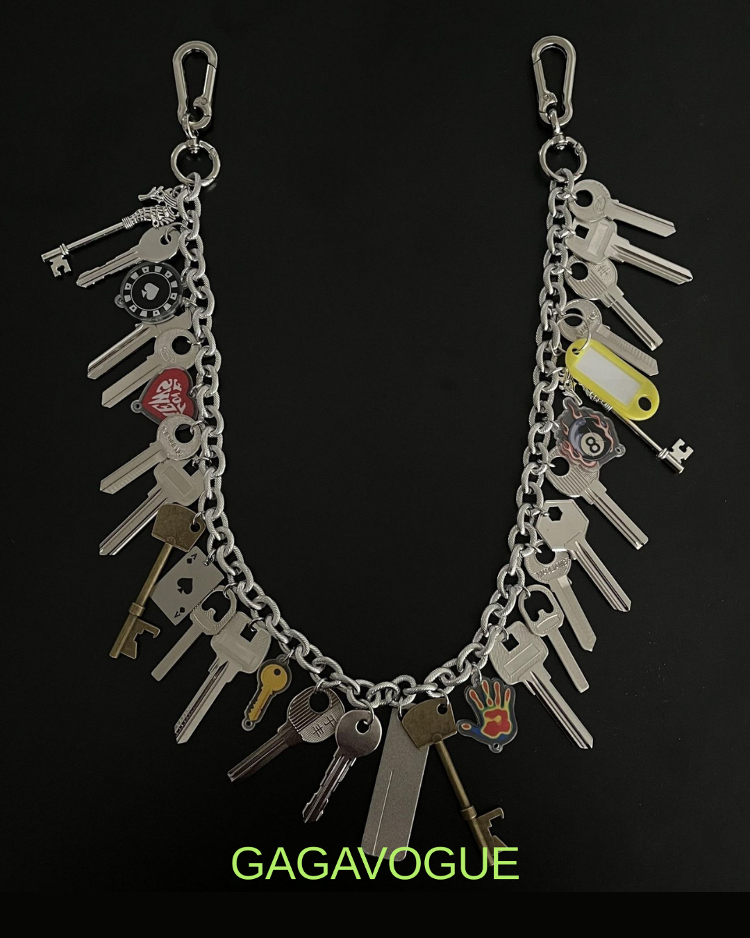GAGAVOGUE MULTI KEYCHAIN PANTS CHAIN