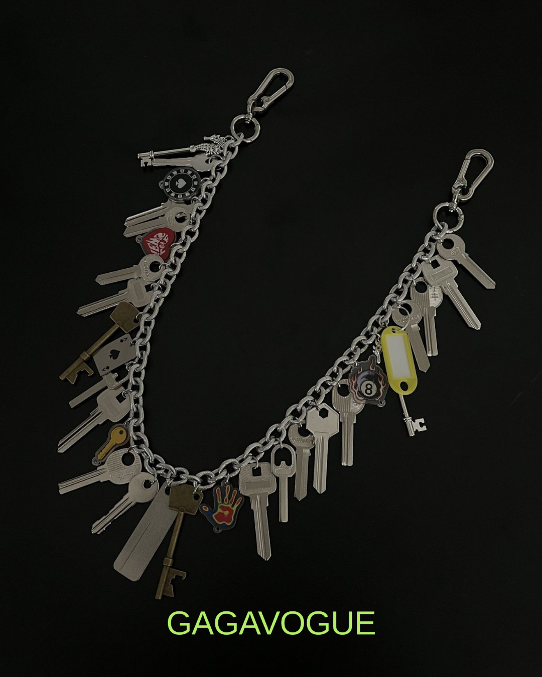 GAGAVOGUE MULTI KEYCHAIN PANTS CHAIN
