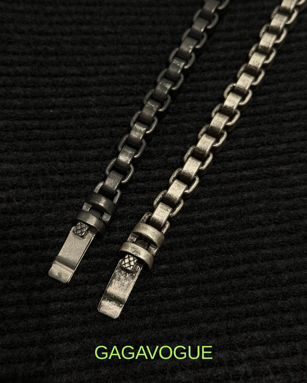 GAGAVOGUE BARREL LOCK LINK BRACELET