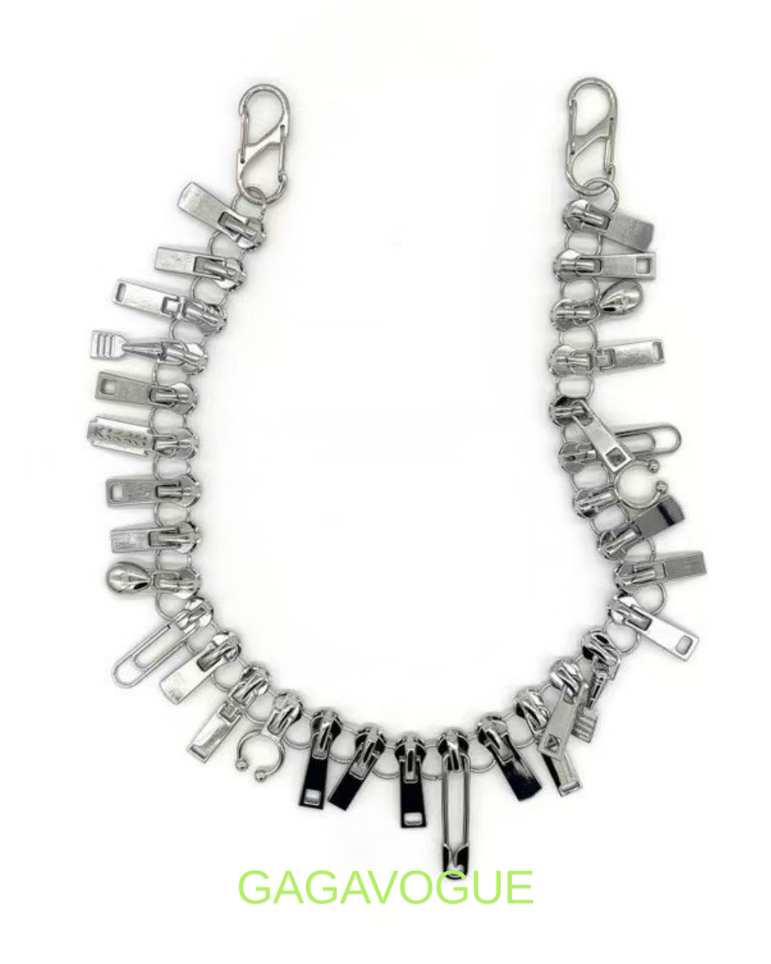 GAGAVOGUE HARDWARE CLIP PANTS CHAIN
