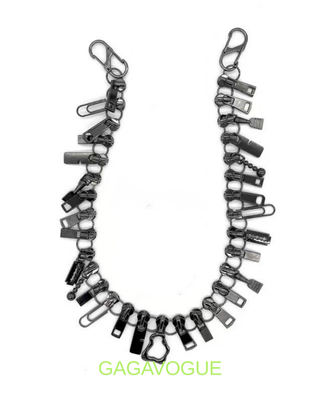 GAGAVOGUE HARDWARE CLIP PANTS CHAIN