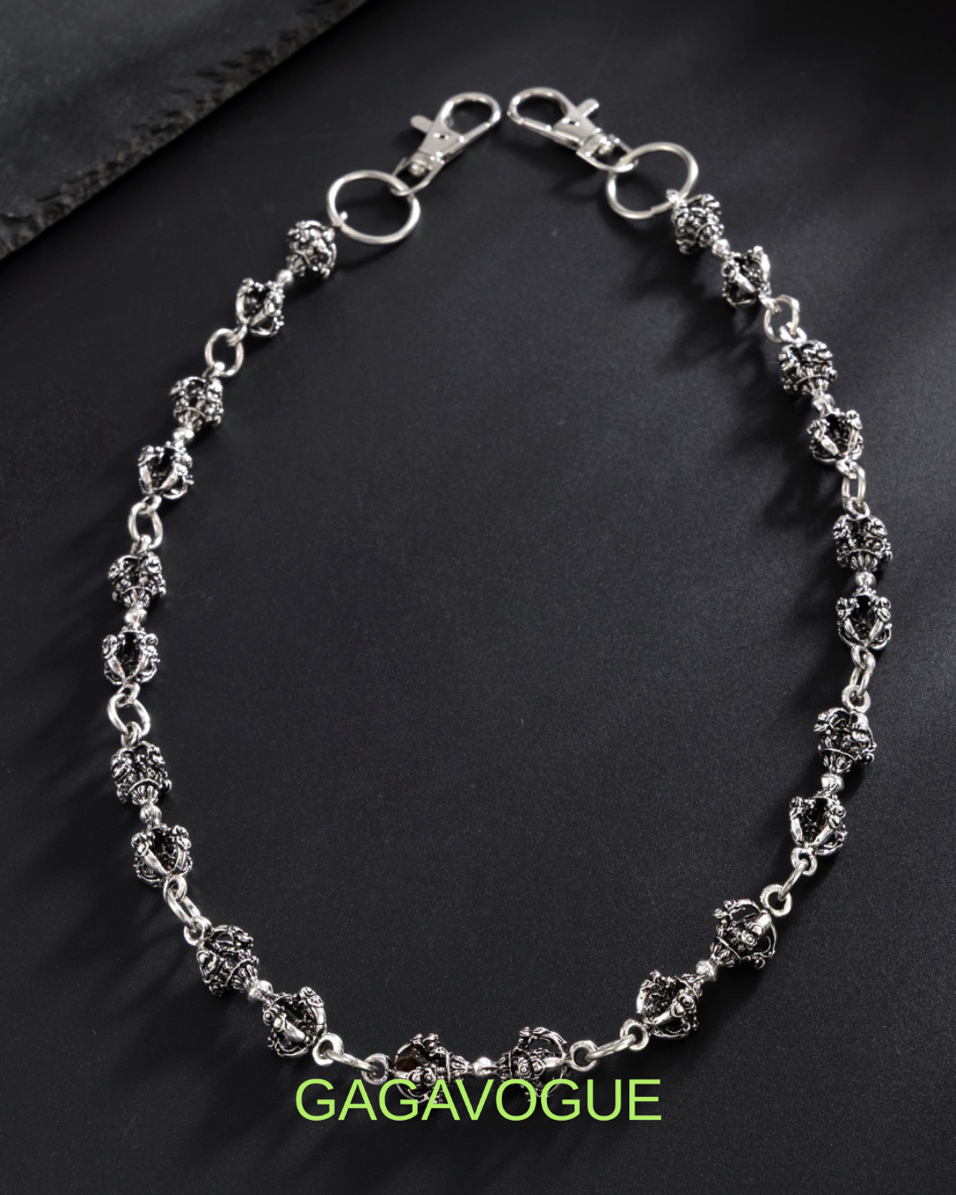 GAGAVOGUE VINTAGE ORNAMENT CHAINGAGAVOGUE VINTAGE ORNAMENT CHAIN