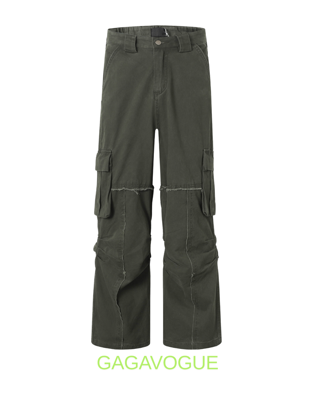 GAGAVOGUE UTILITY PANEL CARGO PANTS