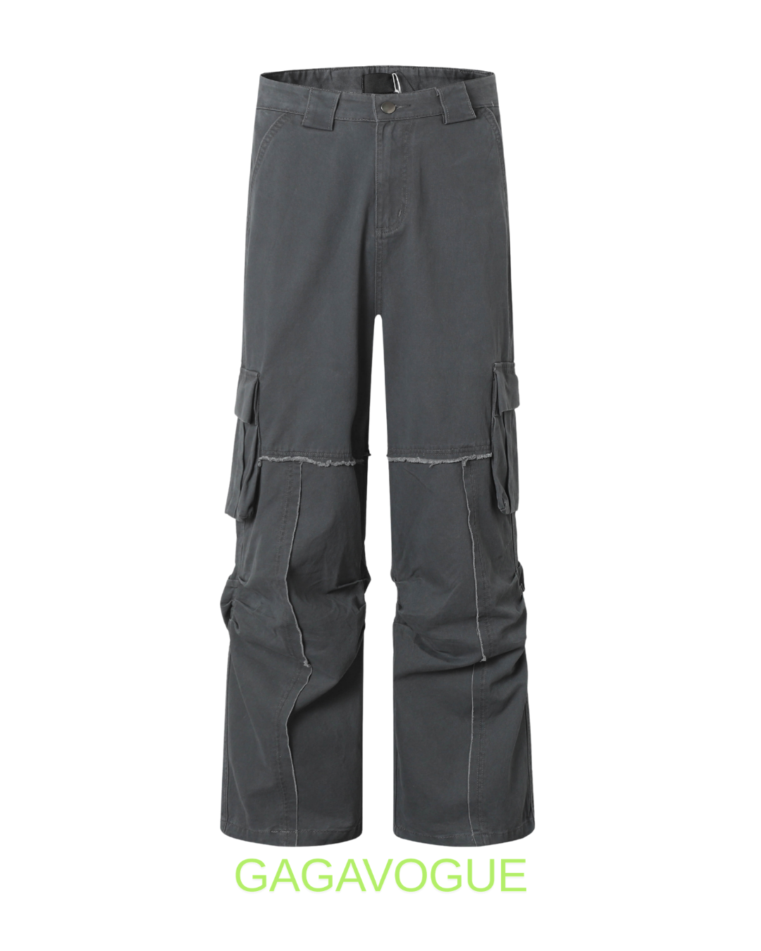 GAGAVOGUE UTILITY PANEL CARGO PANTS