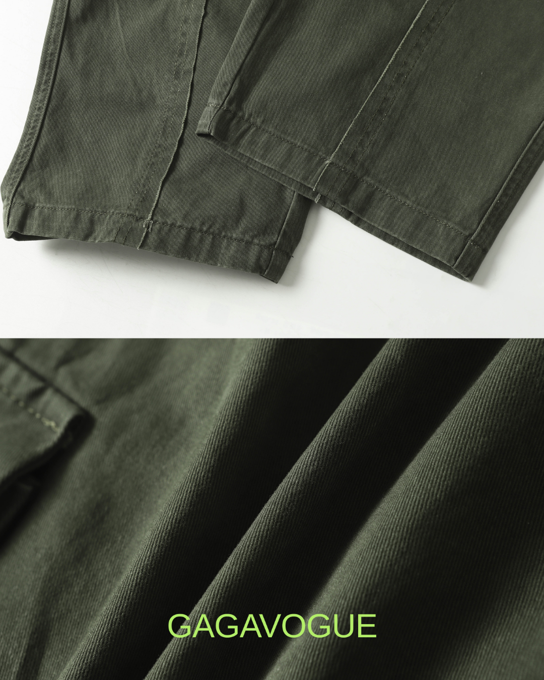 GAGAVOGUE UTILITY PANEL CARGO PANTS