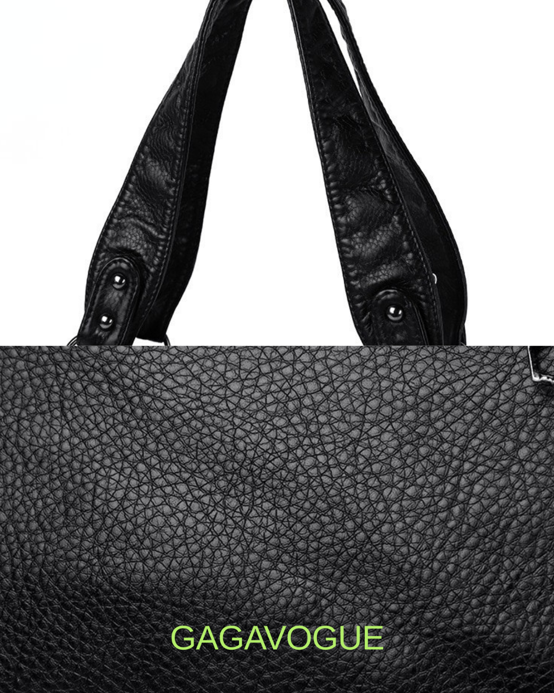 GAGAVOGUE VINTAGE BRAID SHOULDER BAG