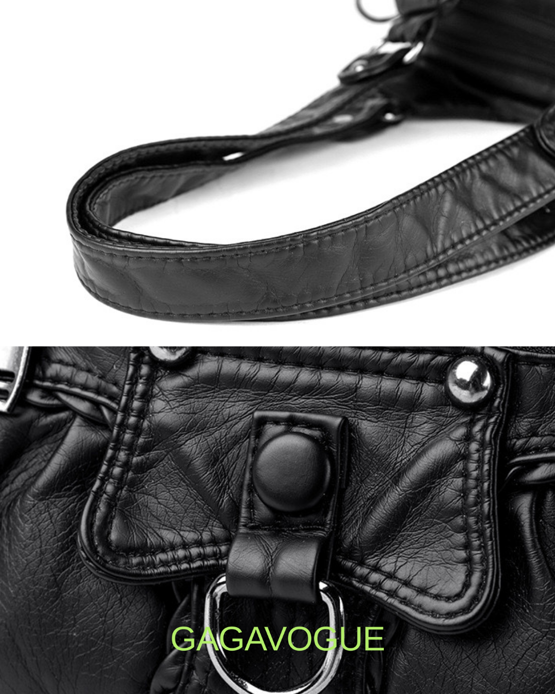 GAGAVOGUE UTILITY MULTI POCKET SHOULDER BAG