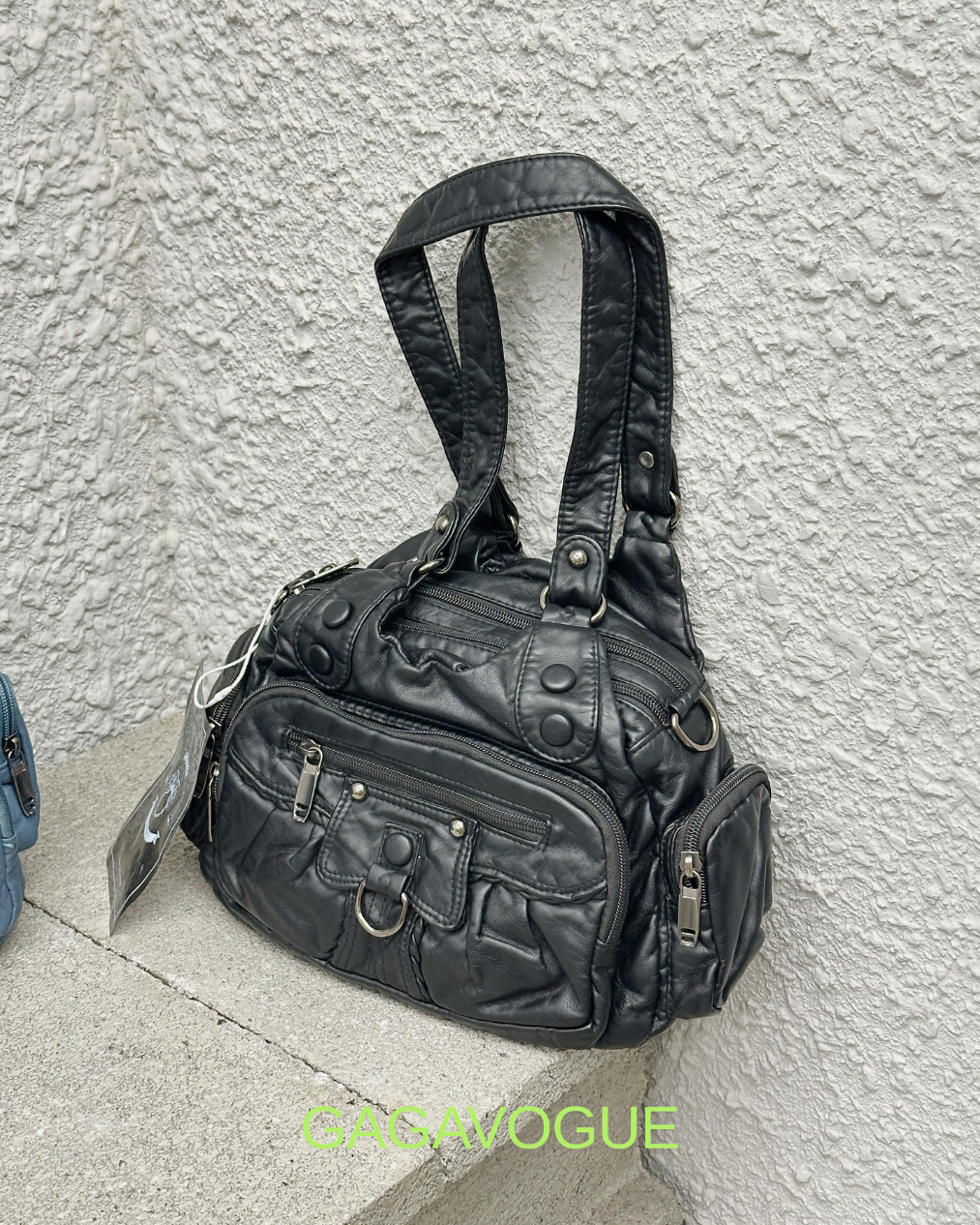 GAGAVOGUE UTILITY MULTI POCKET SHOULDER BAG