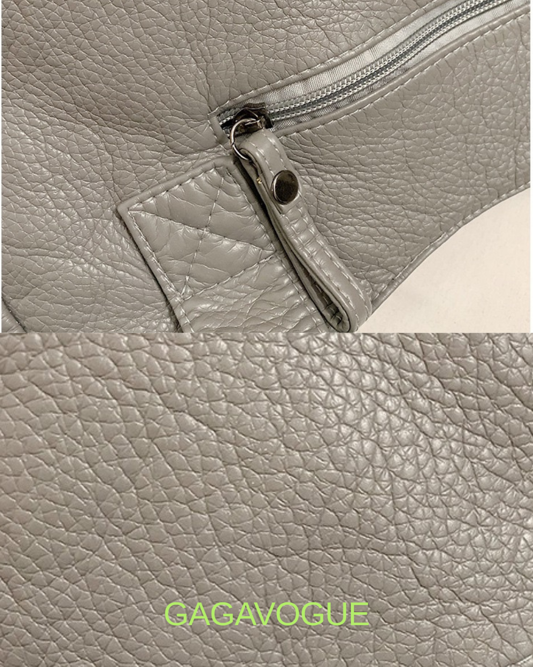 GAGAVOGUE MULTI POCKET OVERSIZED TOTE BAG
