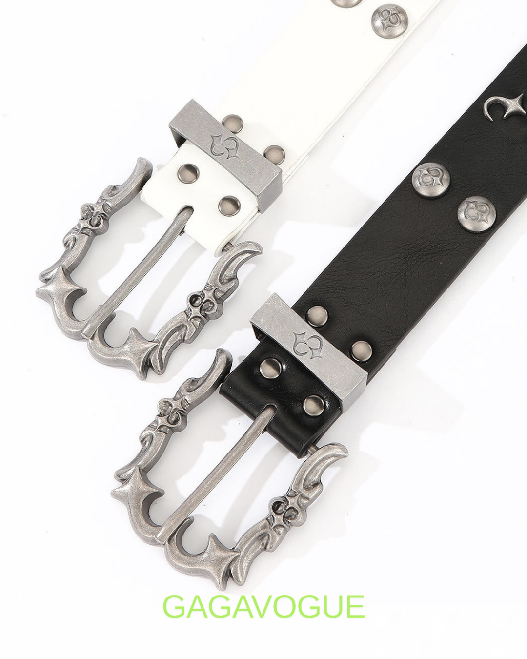 GAGAVOGUE GOTHIC STUDDED BELT