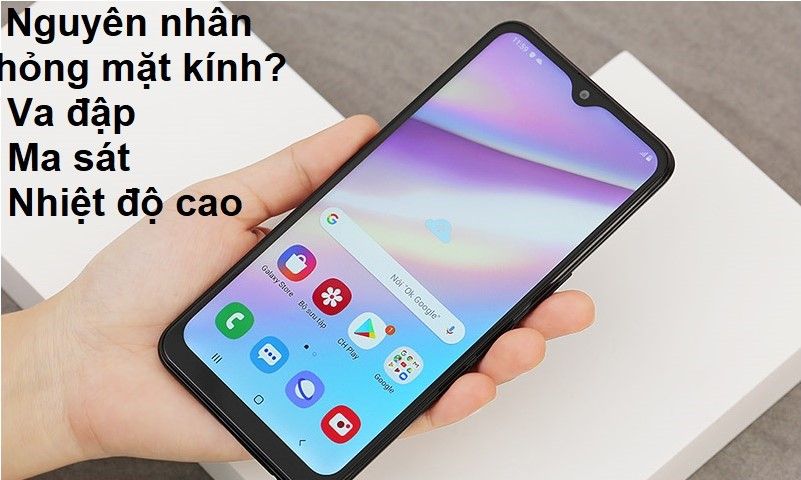 Nguyên nhận hỏng mặt kính