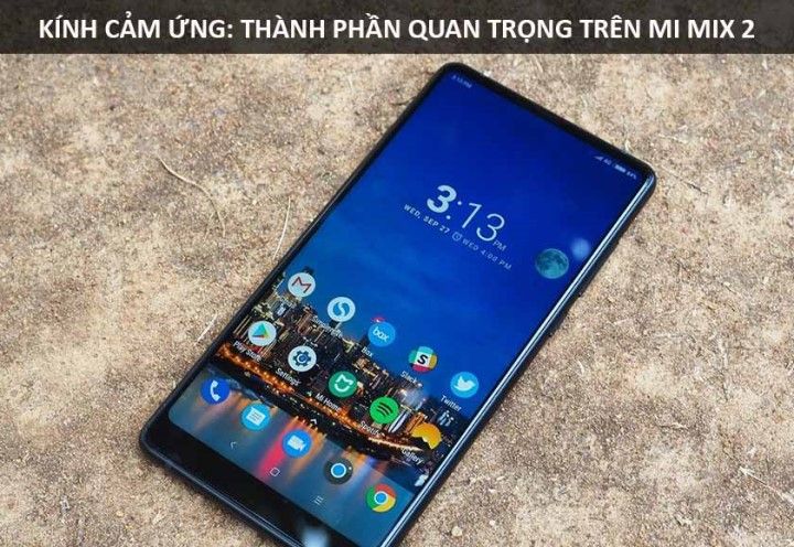 Kính cảm ứng xiaomi mi mix 2