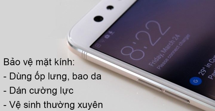 Cách bảo vệ mặt kính sau khi thay