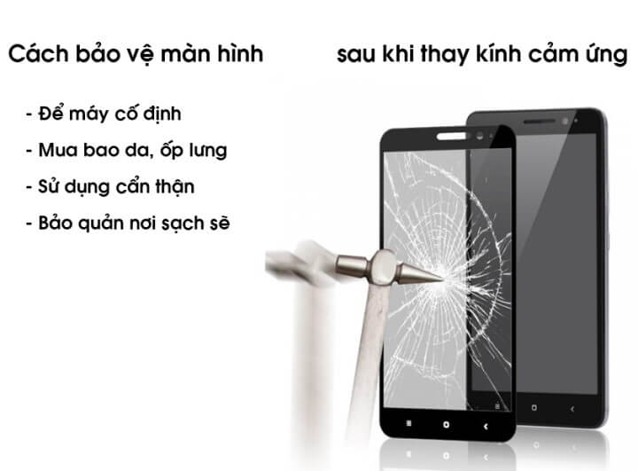 Cách bảo vệ màn hình xiaomi a1