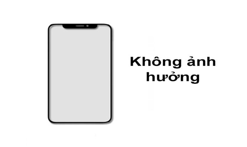 Ảnh hưởng khi ép kính iphone