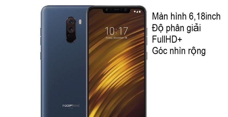 Thông số màn hình Xiaomi pocophone f1