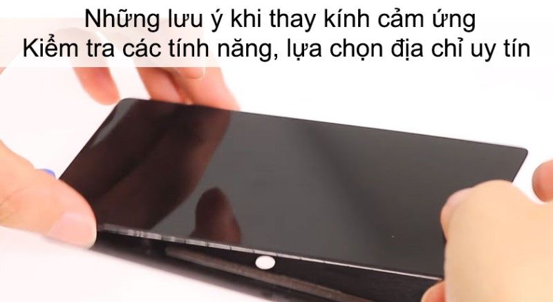 Lưu ý khi thay mặt kính xiaomi note 5