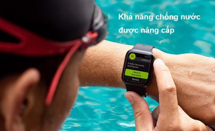 khả năng chống nước của apple watch