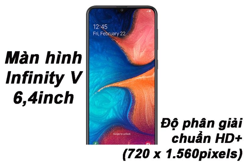 màn hình samsung a20