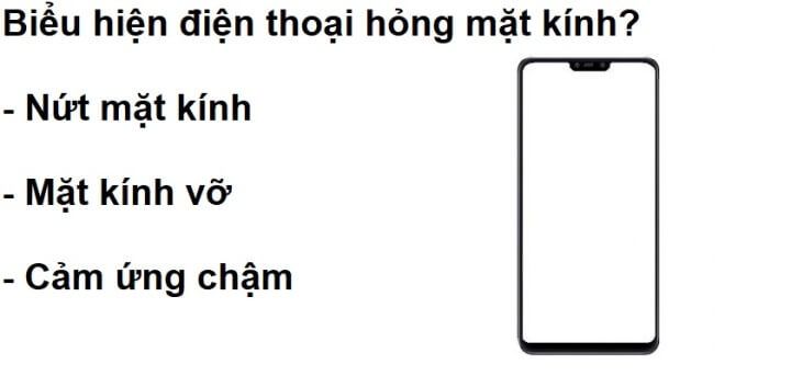 Điều kiện điện thoại hỏng mặt kính