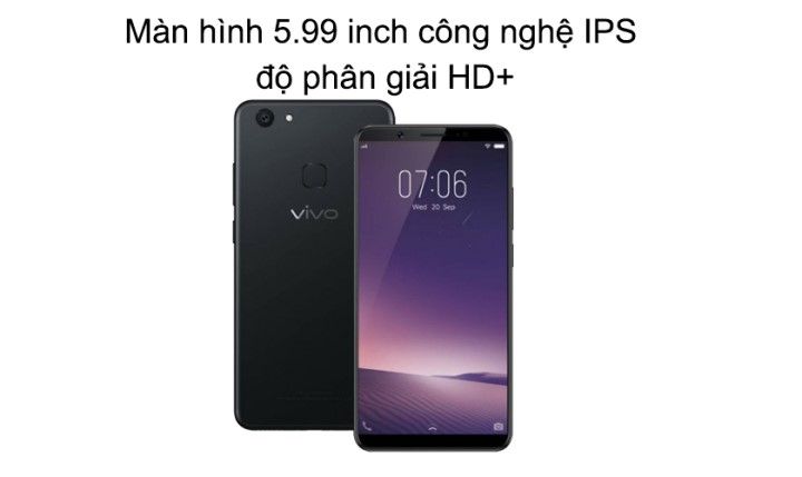 Thông số màn hình vivo v7