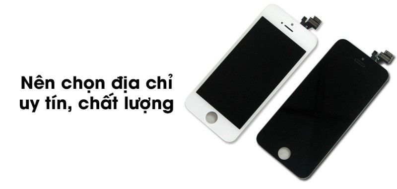 Lưu ý khi thay mặt kính iphone 5s