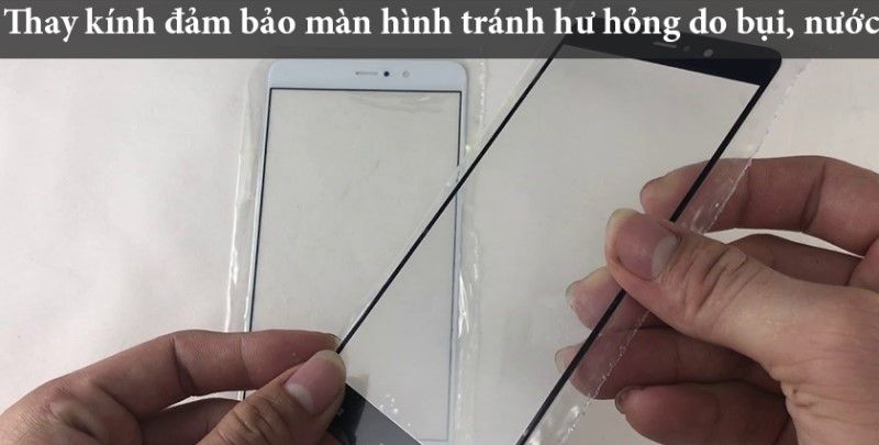 Tác dụng khi thay kính Xiaomi redmi 5 plus