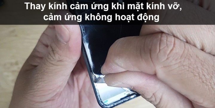 Dấu hiệu nên thay kính cảm ứng cho điện thoại