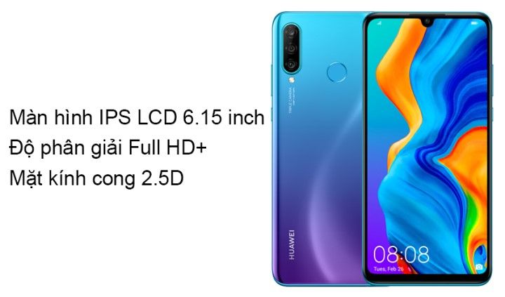 Thông số màn hình Huawei p30 lite