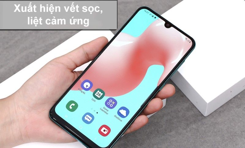 Dấu hiệu cần thay và ép kính samsung galaxy a50s