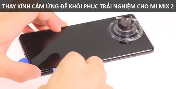 Tác dụng khi thay kính cảm ứng cho mi mix 2