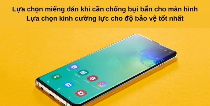 Cách bảo vệ màn hình điện thoại