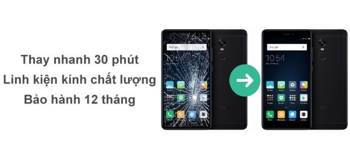 Thay mặt kính Xiaomi nhanh chóng