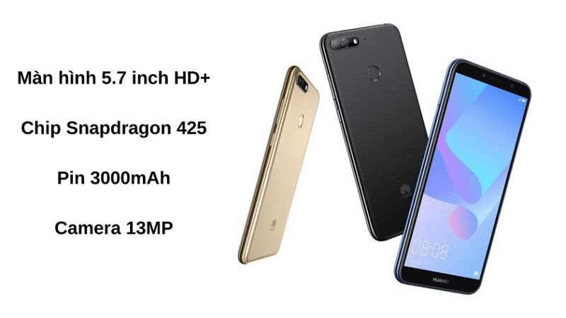 Thông số màn hình Huawei y6 prime