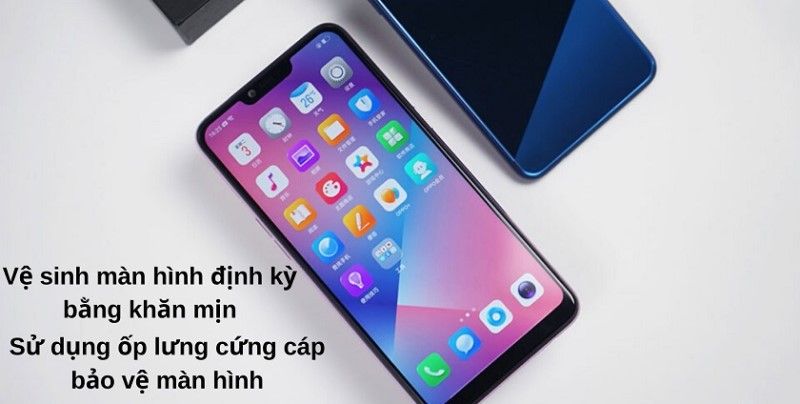 Cách vệ sinh màn hình oppo a5s