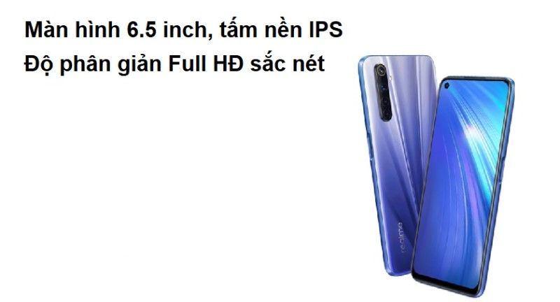 Thống số màn hình Realme 6