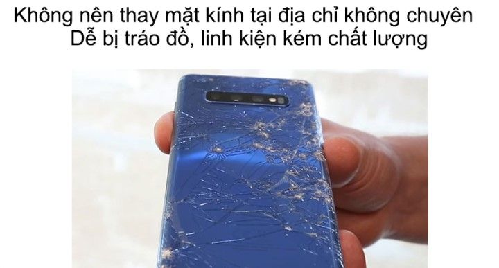 Lưu ý khi ép kính samsung galaxy s12e