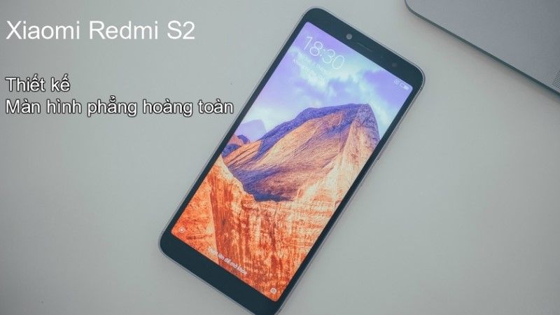 Thiết kế của màn hình xiaomi redmi s2