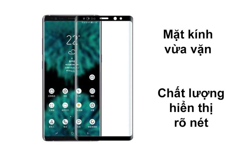 Ép kính samsung galaxy note 9 tại Thủ Đức