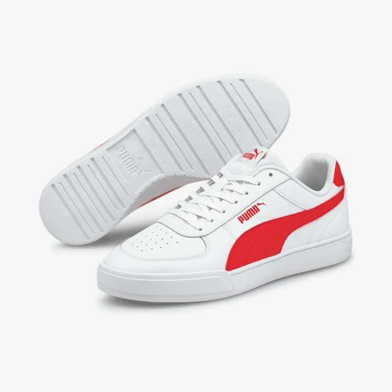 GIÀY PUMA CAVEN NAM - TRẮNG ĐỎ
