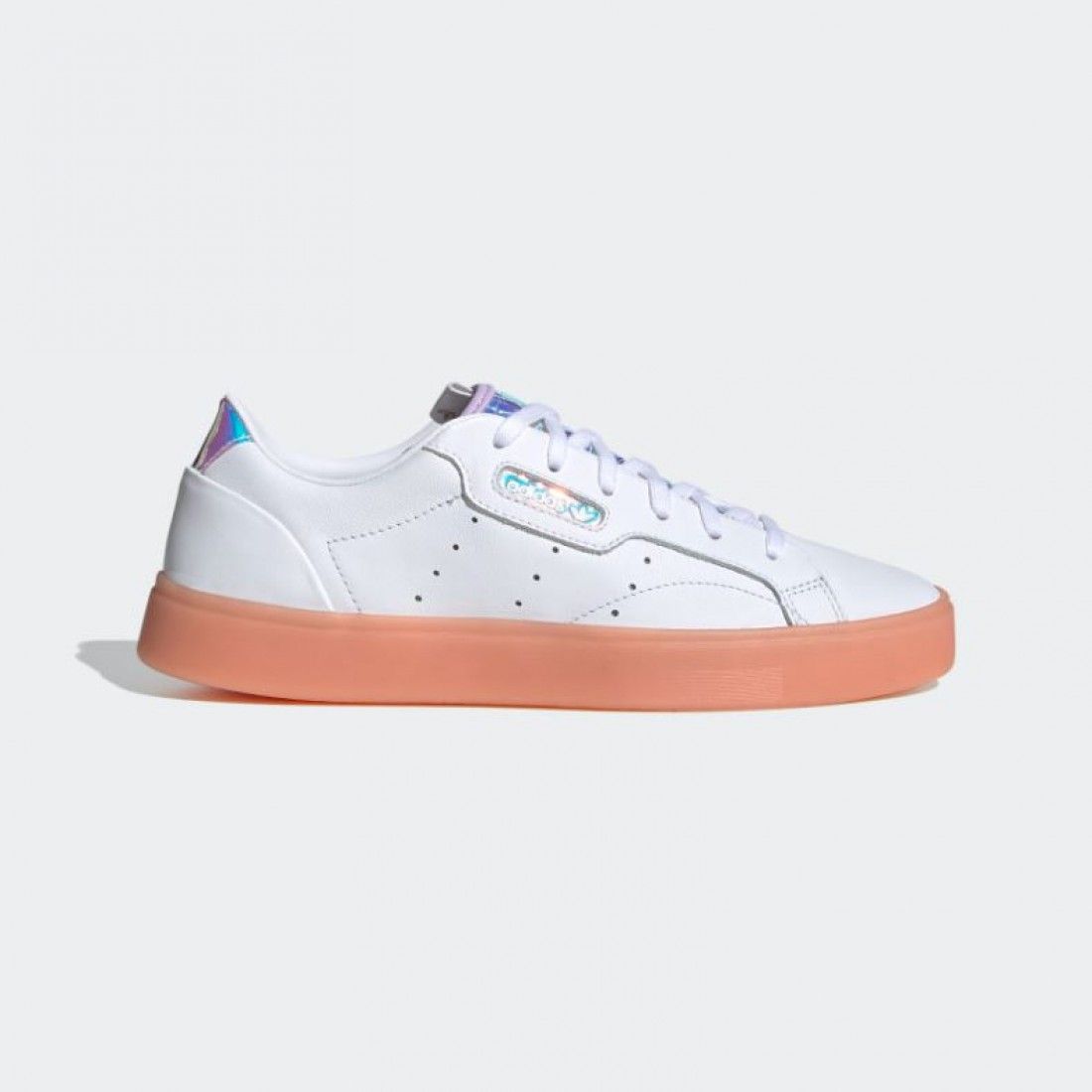 GIÀY ADIDAS SLEEK NỮ TRẮNG CAM