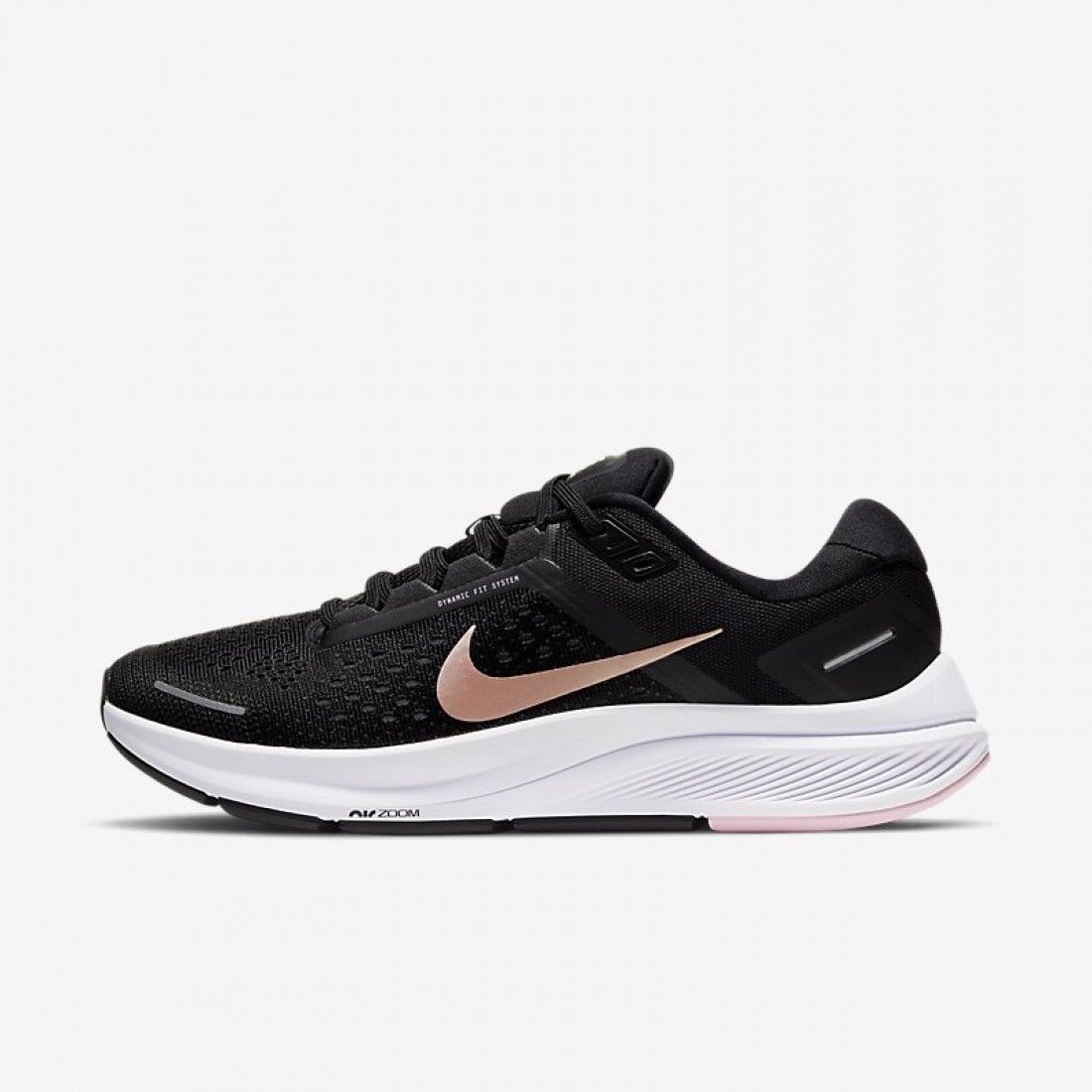 GIÀY NIKE AIR ZOOM STRUCTURE 23 NỮ- ĐEN HỒNG