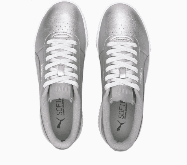 GIÀY PUMA CARINA METALLIC NỮ SLIVER