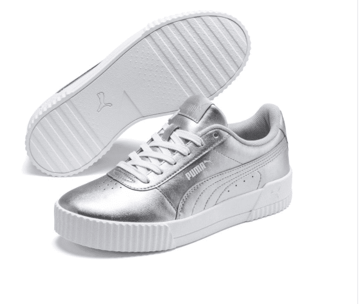 GIÀY PUMA CARINA METALLIC NỮ SLIVER