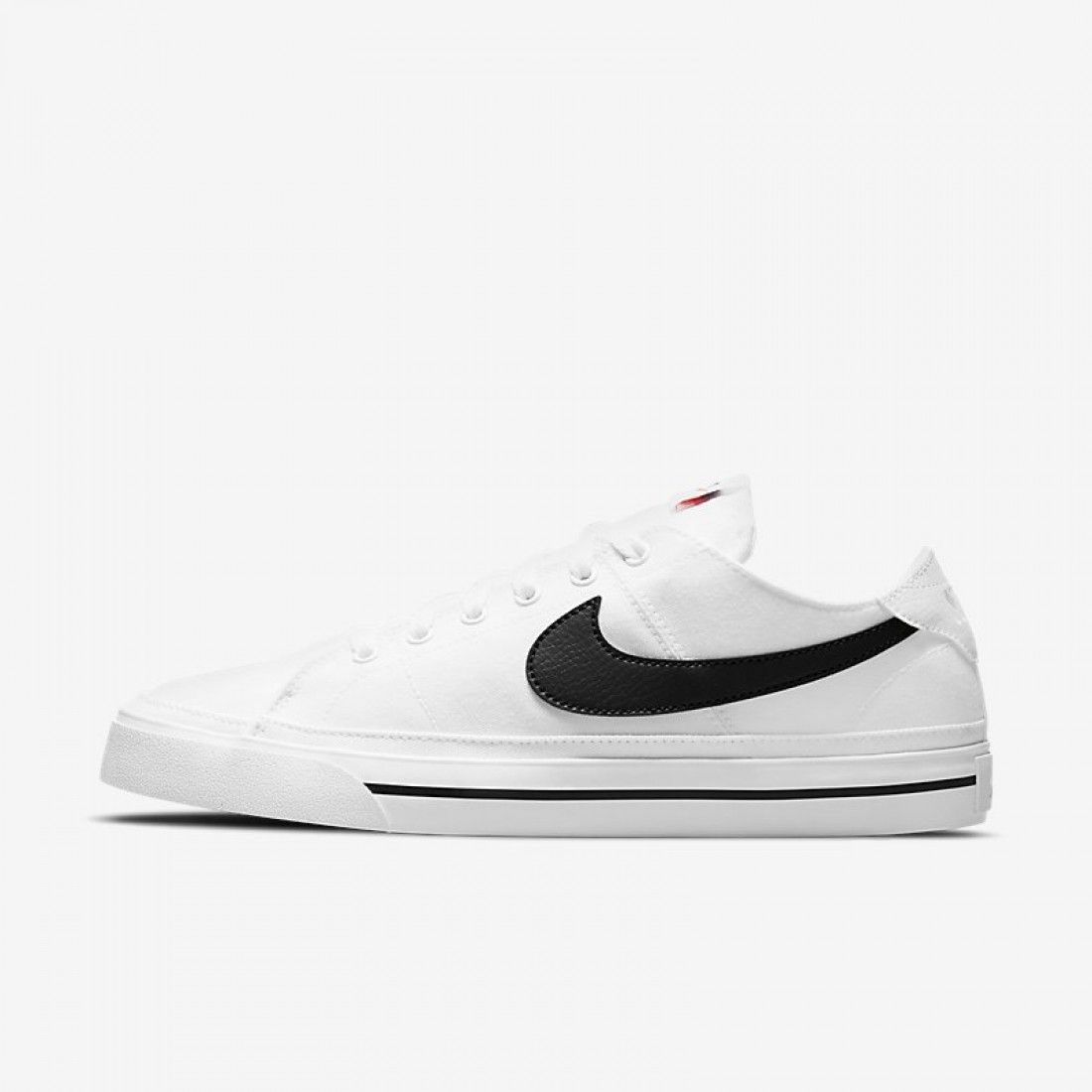 GIÀY NIKE COURT LEGACY CANVAS NAM - TRẮNG ĐEN